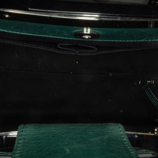 Small Glazed Calfskin CC Delivery Tote
