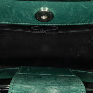 Small Glazed Calfskin CC Delivery Tote