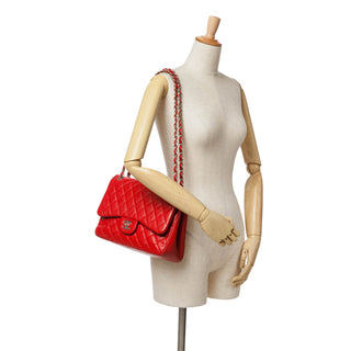 Jumbo Classic Caviar Double Flap