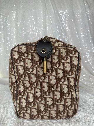 Vintage Dior Brown Boston Bag