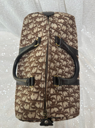 Vintage Dior Brown Boston Bag