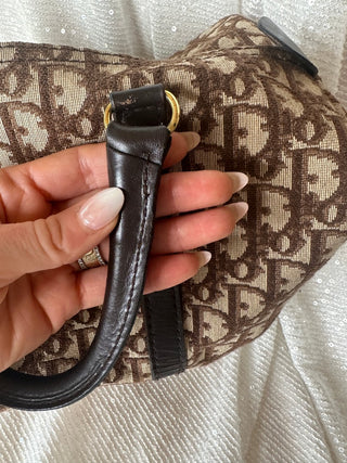Vintage Dior Brown Boston Bag