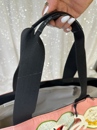 Vintage Chanel Hearts Coco Tote
