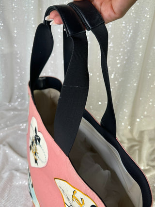Vintage Chanel Hearts Coco Tote