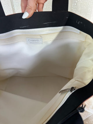 Vintage Chanel Hearts Coco Tote