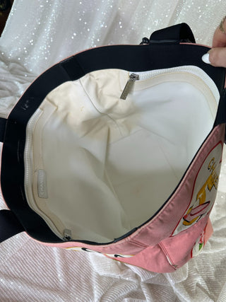 Vintage Chanel Hearts Coco Tote