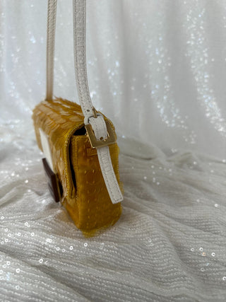 Fendi Satin Sequin 1997 Re-Edition Baguette