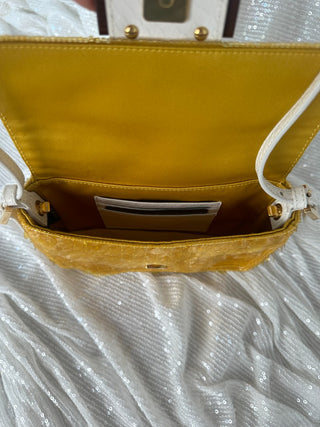 Fendi Satin Sequin 1997 Re-Edition Baguette