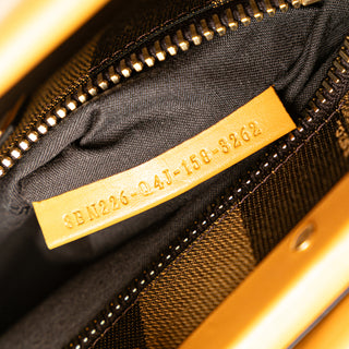 Medium Leather Peekaboo Satchel