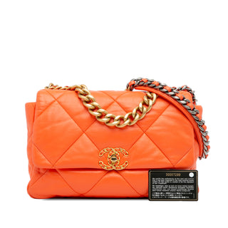 Large 19 Lambskin Flap
