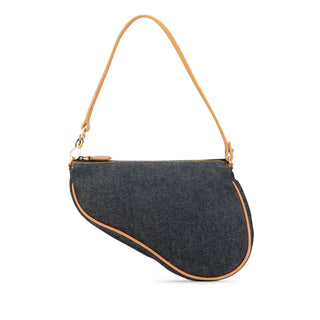 Mini Denim Saddle Pochette