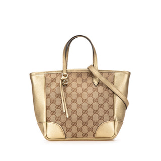 Small GG Canvas Bree Satchel