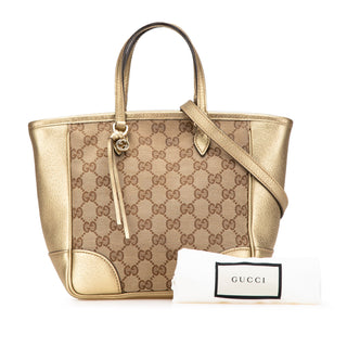 Small GG Canvas Bree Satchel