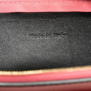 Tricolor Leather Pocket Envelope Zip Crossbody