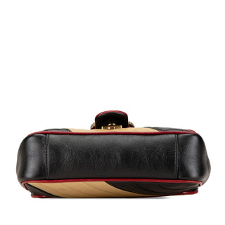 Mini Leather GG Marmont Torchon Crossbody