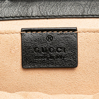 Mini Leather GG Marmont Torchon Crossbody