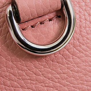 Medium Leather Bamboo Daily Satchel