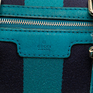 GG Canvas Web Joy Satchel
