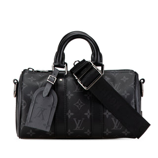 Monogram Eclipse Keepall Bandouliere XS