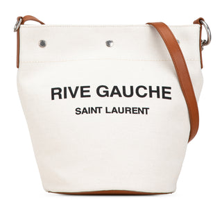 Canvas Rive Gauche Bucket Bag