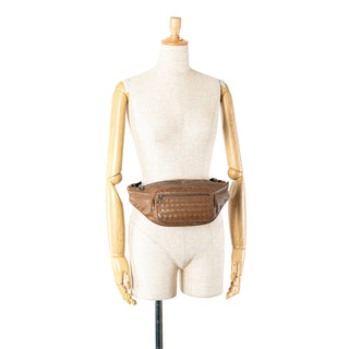 Nappa Intrecciato Belt Bag