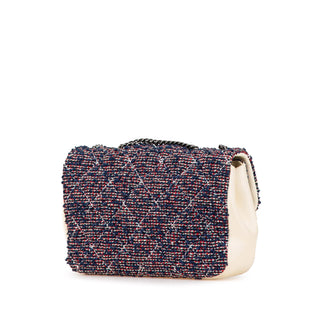 Mini Rectangular Tweed Single Flap