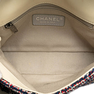 Mini Rectangular Tweed Single Flap