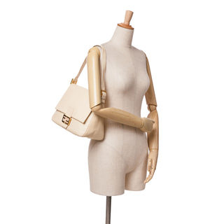 Large Calfskin Mamma Forever Shoulder Bag
