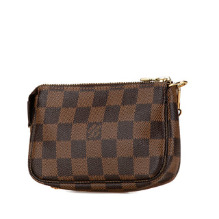 Damier Ebene Trunks and Bags Mini Pochette Accessoires