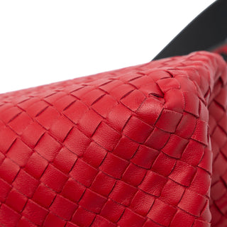 Intrecciato Double Zip Crossbody
