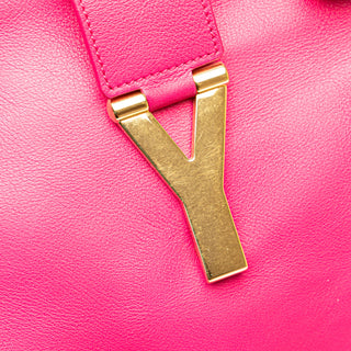 Small Calfskin Cabas Chyc Satchel