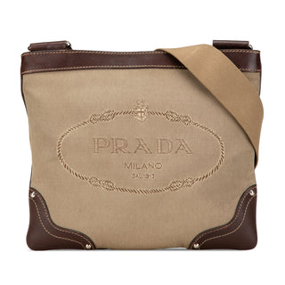 Canvas Canapa Logo Crossbody