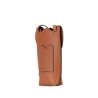 Leather Elephant Pocket Crossbody