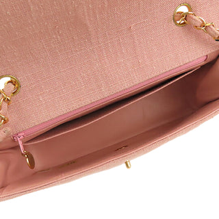 Medium Linen Diana Flap