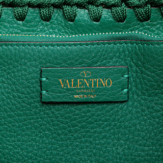 Crochet and Calfskin Satchel