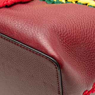 Crochet and Calfskin Satchel