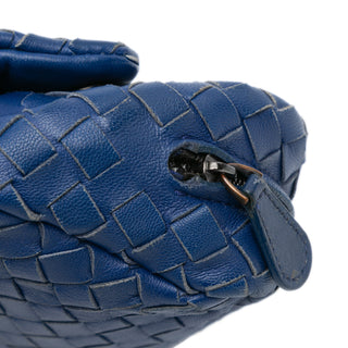 Intrecciato Chain Flap Crossbody