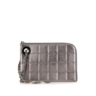 Chocolate Bar Lambskin Handcuff Wristlet