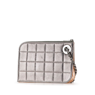 Chocolate Bar Lambskin Handcuff Wristlet
