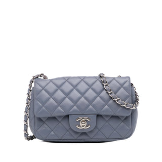 Mini Rectangular Classic Lambskin Single Flap
