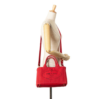 Small Canvas Canapa Logo Satchel