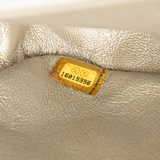 Reissue 2.55 Metallic Calfskin Reissue Roll Clutch
