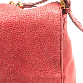Shimmer Leather Mamma Forever Shoulder Bag