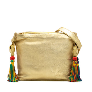Nappa Flamenco Tassel Crossbody
