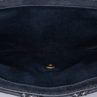 Iridescent Calfskin Stitch Flap