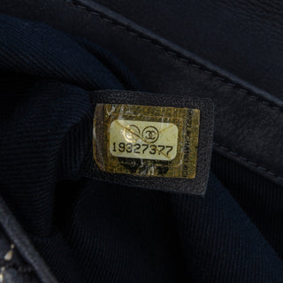 Iridescent Calfskin Stitch Flap
