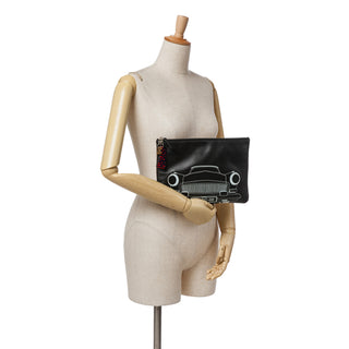 Medium Printed Lambskin La Habana O Case Clutch