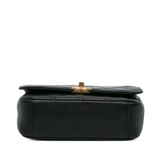 Quilted Lambskin CC Coin Flap