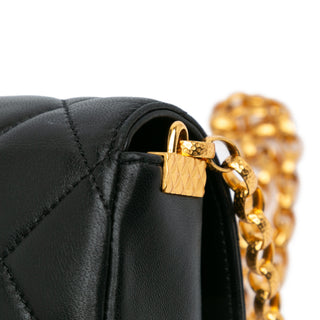 Quilted Lambskin CC Coin Flap