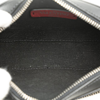 Smooth Calfskin 3D VLogo Print Convertible Belt Bag